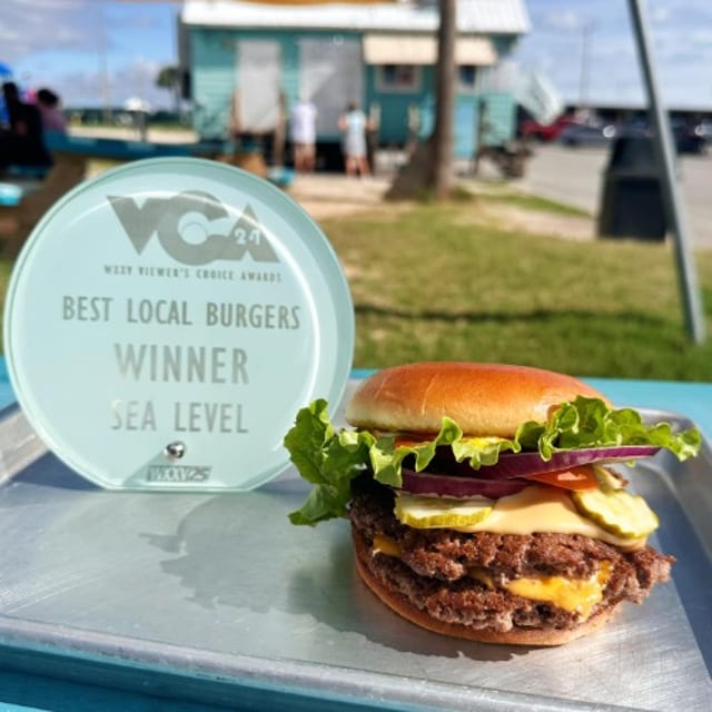 Sea Level Burger.